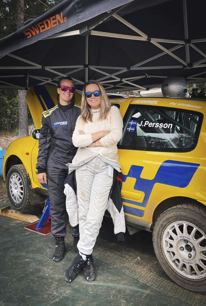 Jennyh Persson/RallyJennyh & Jonna Olsson Svenska Sprintserien i Nyköping aug -22